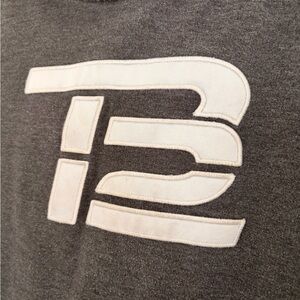 Gray TB Logo Sweatshirt - Youth Medium